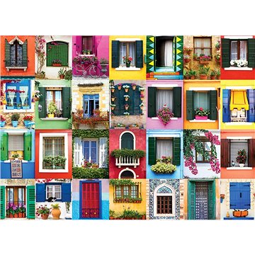 

Eurographics Puzzle Středomořská okna 1000 dílků