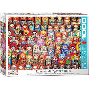 

Eurographics Puzzle Ruské matrjošky 1000 dílků