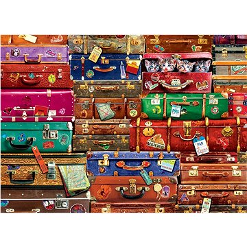 

Eurographics Puzzle Cestovní kufry 1000 dílků