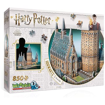 

Wrebbit 3D puzzle Harry Potter: Bradavice, Velká síň 850 dílků