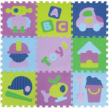 

Baby Great Pěnové puzzle Klučičí hračky SX (30x30)