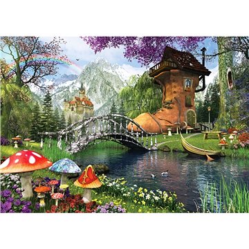 

Art Puzzle Pohádkový domek ve staré botě 1000 dílků