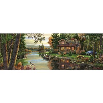 

Art Panoramatické puzzle Relax na chatě 1000 dílků