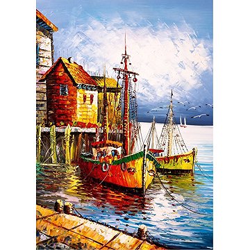 

Art Puzzle Oranžový přístav 500 dílků