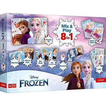 

Trefl Sada her Mix&Play 8v1 Ledové království 2
