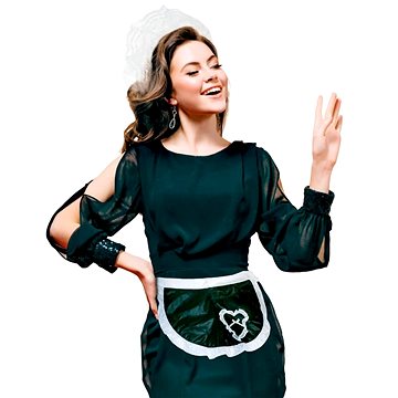 

Funny Fashion Sada pokojská - čelenka a zástěrka