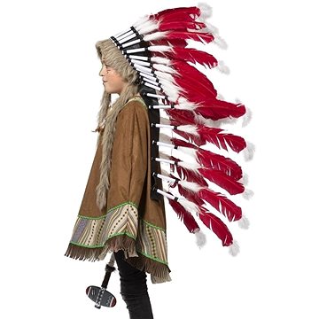 

Funny Fashion Indiánská čelenka pro náčelníka velká
