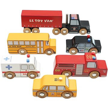 

Le Toy Van Set autíček New York