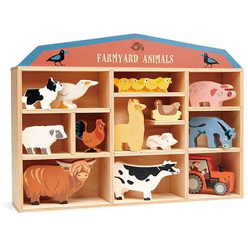 

Tender Leaf Sada dřevěných zvířátek z farmy Farmyard Animals
