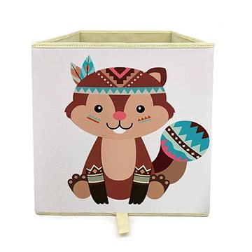 

Dream Creations Látkový box na hračky veverka indián 33 × 33 × 37 cm