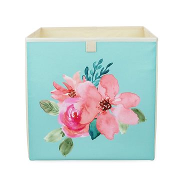 

Dream Creations Látkový úložný box kytice 33 × 33 × 33 cm
