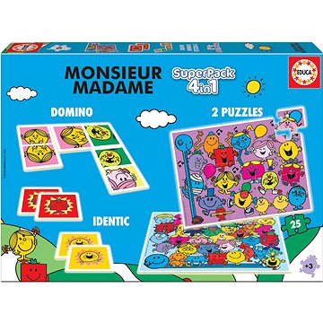 EDUCA soubor her Monsieur Madame 4v1