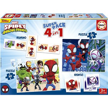 

EDUCA soubor her Spidey a jeho úžasní přátelé 4v1