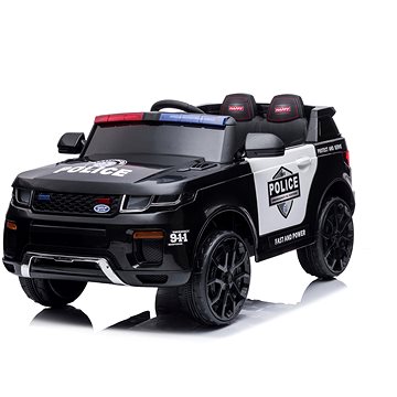 

Eljet Dětské elektrické auto policie SUV černé, Li-Ion