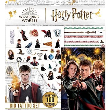 

Jiri Models Velký set s tetováním Harry Potter