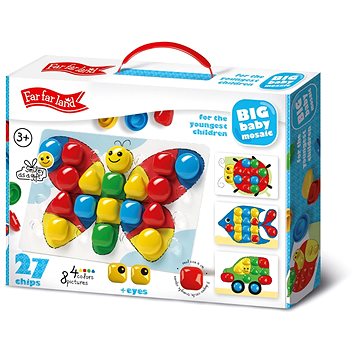 

Farfarland Big Baby Mozaika Motýl 27 ks