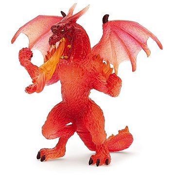 

Papo Crystal drak červený
