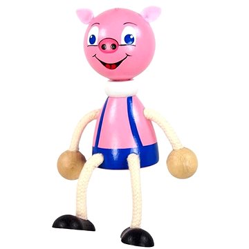 

KROKIDO Prasátko - ručně malovaná dřevěná figurka