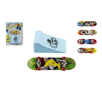 

Skateboard prstový šroubovací s rampou, na kartě