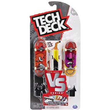 

Tech Deck Fingerboard, dvojbalení s překážkou