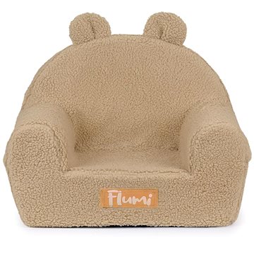 

Flumi dětské křesílko Boucle tmavě béžové