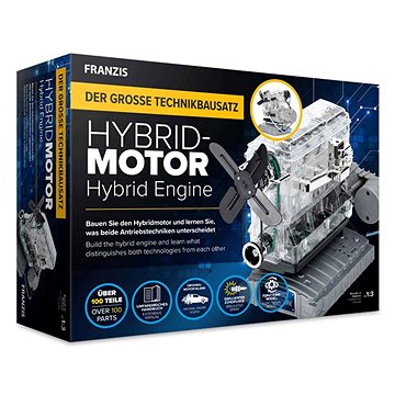 

Franzis maketová stavebnice hybridního motoru v měřítku 1:3 a zvukovým modulem