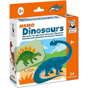 

Captain Smart Pexeso - dinosauři