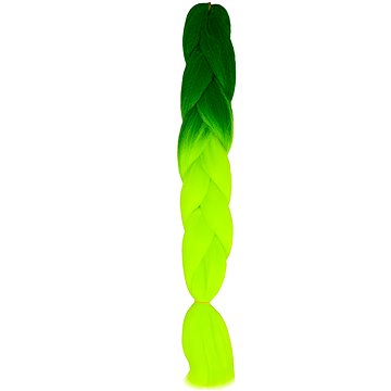 

Soulima Kanekalonové copánky Ombre zelené neon