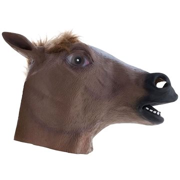 Funny Fashion Gumová maska Kůň
