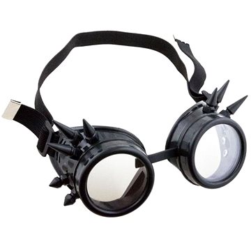 Funny Fashion Brýle steampunk černé