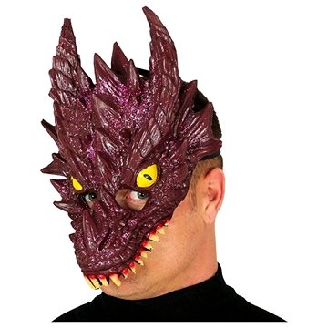 Guirca Maska Drak fialový