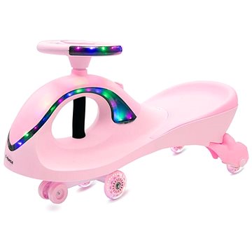 

BABY MIX Gravitační odrážedlo pro děti s LED G - Force baby pink