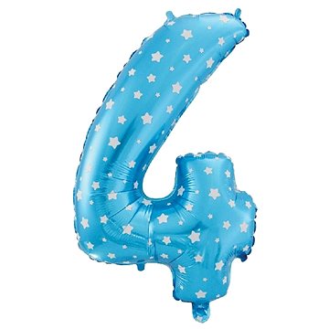 

GoDan Nafukovací číslice '4' modrá 61 cm