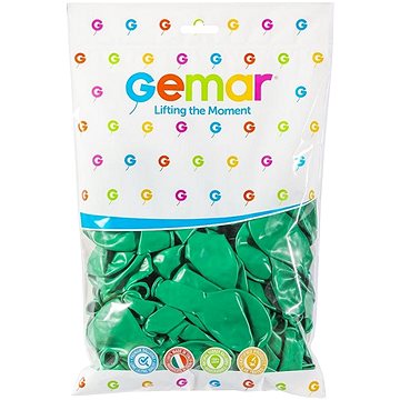 

Gemar OB Balónky G90/13 tmavě zelené 100 ks