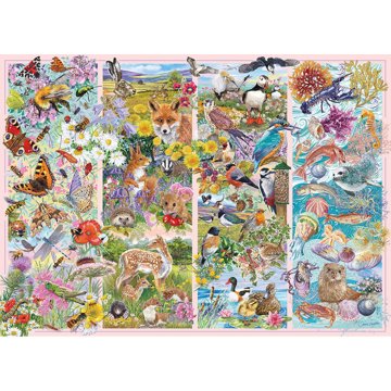 

GIBSONS Puzzle Zvědavá zvířátka 1000 dílků