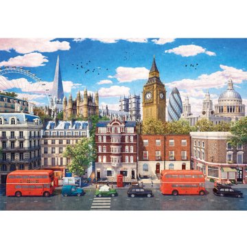 

GIBSONS Puzzle Londýnské ulice 500 dílků