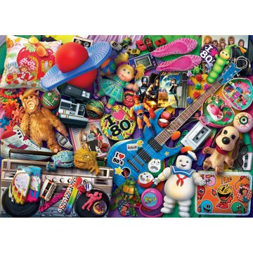 

GIBSONS Puzzle Milujeme 80. léta 1000 dílků