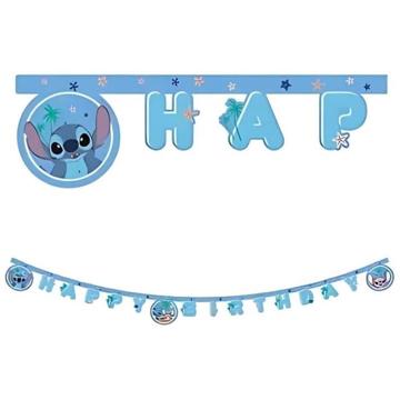 

SMART BALLOONS Stitch a Angel, Happy birthday, 200 cm