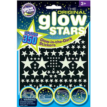 

GlowStars Světélkující hvězdy 350 ks nálepek