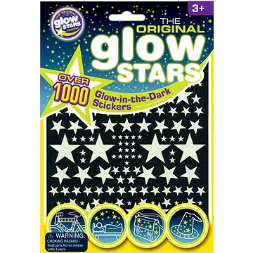 

GlowStars Světélkující hvězdy 1000 ks nálepek
