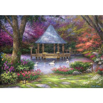 

GRAFIKA Puzzle Labutí jezírko 2000 dílků