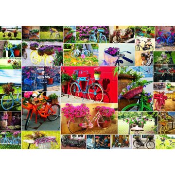 

GRAFIKA Puzzle Koláž: Kola 1500 dílků