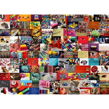 

GRAFIKA Puzzle Koláž: Šití 3000 dílků