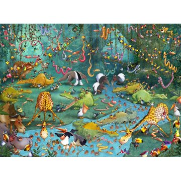 

GRAFIKA Puzzle Džungle 2000 dílků