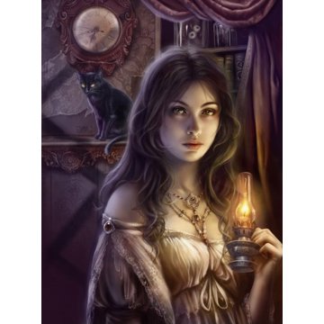 

GRAFIKA Puzzle Čarodějnická hodinka 2000 dílků