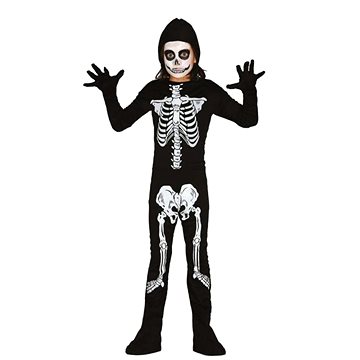 

GUIRCA Dětský kostým kostra - kostlivec - vel. 3-4 roky - halloween