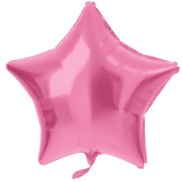 

FOLAT Balón foliový hvězda 48 cm metalická růžová