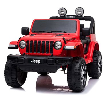 

Jeep Wrangler Rubicon, červené