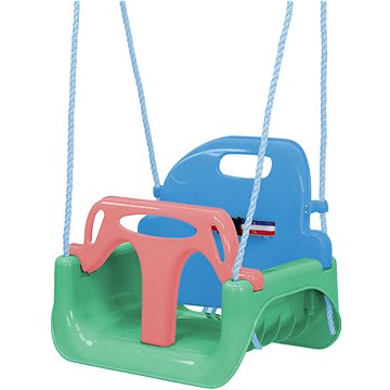 

Aga4Kids Dětská houpačka s ohrádkou Zelená/Modrá