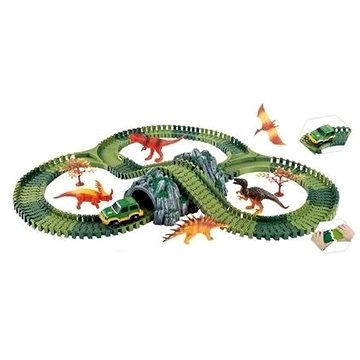 Variabilní dráha s dinosaury a tunelem